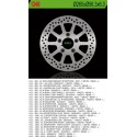 Bremsscheibe hinten NG Harley-Davidson 883 SPORTSTER XL L LOW 2014 - 2017