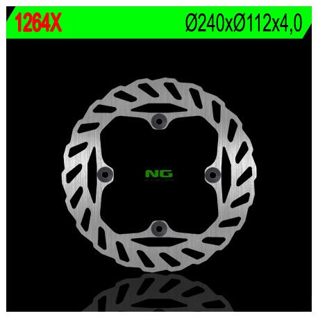 Rear brake disc NG Husqvarna 449 TE / TC / TXC 2011 - 2013