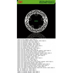 Zadní brzdový kotouč NG Aprilia 1000 RSV 4 R 2017