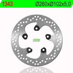 Rear brake disc NG Aprilia 850 MOTO 6,5 PHILIP STARK 2007 - 2016