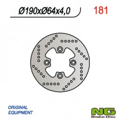 Bremsscheibe hinten NG Suzuki 50 KATANA RACING 1999 - 2002