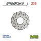 Zadní brzdový kotouč NG Piaggio 50 NRG MC 3 DD 2001 - 2005