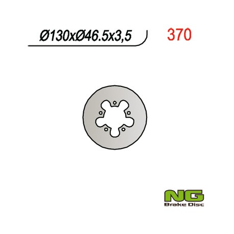 Zadní brzdový kotouč NG Gas Gas 320 CONTACT TXT 1999 - 2001