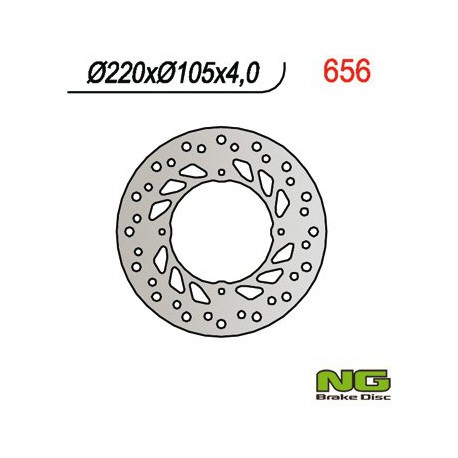 Zadní brzdový kotouč NG Yamaha 125 TEO'S 1999 - 2002