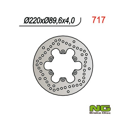 Zadní brzdový kotouč NG Benelli 125 VELVET 13" wheels 1999 - 2007