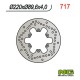 Zadní brzdový kotouč NG Benelli 150 ADIVA 13" wheels 1999 - 2007