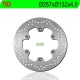Bremsscheibe hinten NG Yamaha 1000 FZR / FZR GENESIS 1987 - 1989