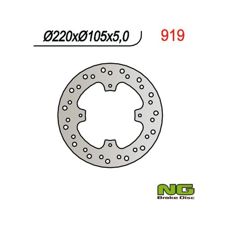 Zadní brzdový kotouč NG Honda 650 NX DOMINATOR 1992 - 2004