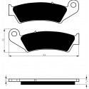 Front brake pads Goldfren Honda XR 250 R 1988-1995 type S3