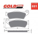 Přední brzdové destičky Goldfren Yamaha VP 300 Versity 2003-2006 směs S3