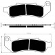 Front brake pads Goldfren Honda CBR 1000 F 1993-2000 type S3