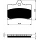 Front brake pads Goldfren Cagiva Prima 50 1993-1995 type S3