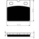 Front brake pads Goldfren BMW K 100 LT 1986-1991 type S3