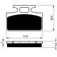 Front brake pads Goldfren Honda NH 50 Lead 1986-1993 type S3