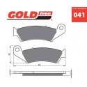 Přední brzdové destičky Goldfren Beta RR 450 2005-2014 směs S33