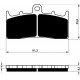 Front brake pads Goldfren BMW R 1150 R Rockster 2003-2006 type S33