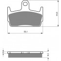 Bremsbeläge hinten Goldfren Honda X8R-X 50 1998-2003 typ AD