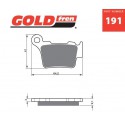 Rear brake pads Goldfren Husqvarna TE 449 2011-2013 type AD