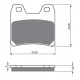 Rear brake pads Goldfren Yamaha XJR 1300 2002-2012 type S33