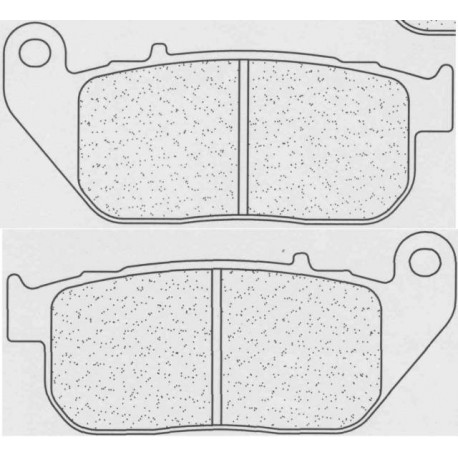 Přední brzdové destičky CL-Brakes HARLEY DAVIDSON XLH Sportster 883 2004-2007 směs A3+