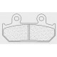 Přední brzdové destičky CL-Brakes HONDA CB 450 S 1986-1992 směs A3+