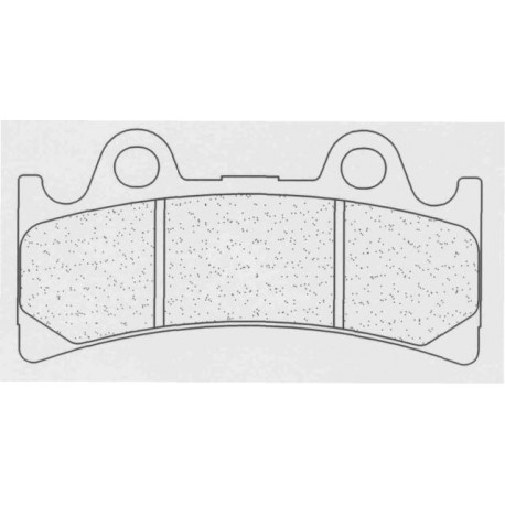 Vorne bremsbeläge CL-Brakes YAMAHA FZR 1000 1994-1995 typ A3+