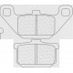 Přední brzdové destičky CL-Brakes KAWASAKI GPZ 1000 RX 1986-1989 směs A3+
