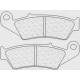 Přední brzdové destičky CL-Brakes SUZUKI DR 250 1990-1995 směs A3+