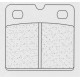 Přední brzdové destičky CL-Brakes BMW K 75 1984-1996 směs A3+