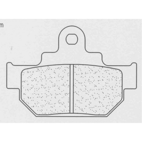 Vorne bremsbeläge CL-Brakes SUZUKI TU 125 XT 1999-2000 typ A3+