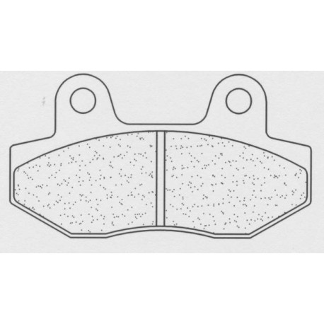 Přední brzdové destičky CL-Brakes HYOSUNG GV 250 Aquila 2003-2007 směs A3+