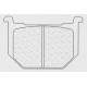 Přední brzdové destičky CL-Brakes SUZUKI GN 250 1982-1999 směs A3+