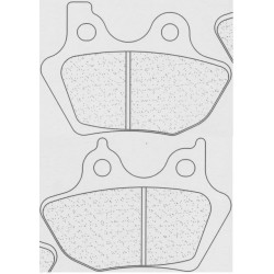 Přední brzdové destičky CL-Brakes HARLEY DAVIDSON VRSCA V-Rod 1130 2002-2005 směs A3+