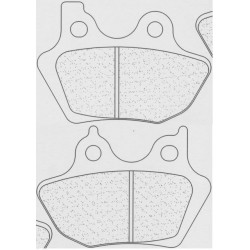 Front brake pads CL-Brakes HARLEY DAVIDSON FLHTC Electra Glide Classic 1450 2000-2004 type A3+