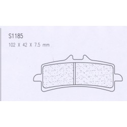 Front brake pads CL-Brakes DUCATI 1098 S 2007-2008 type A3+