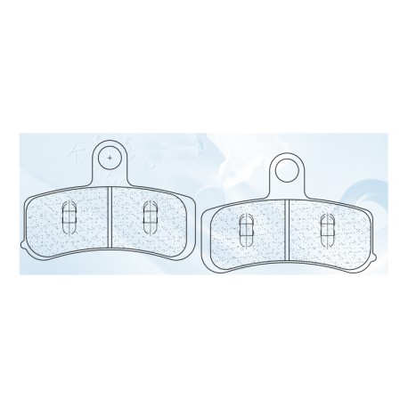 Front brake pads CL-Brakes HARLEY DAVIDSON FXDC Dyna Super Glide Custom 1584 2008-2012 type A3+