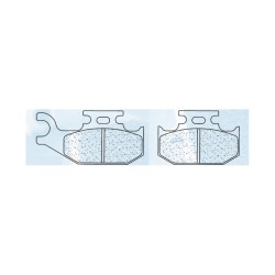 Přední brzdové destičky CL-Brakes ATV BOMBARDIER Outlander 400 2003-2006 směs ATV1