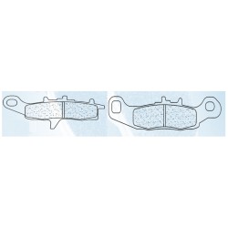 Přední brzdové destičky CL-Brakes ATV KAWASAKI KFX 450 R 2007-2008 směs ATV1