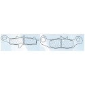 Přední brzdové destičky CL-Brakes ATV KAWASAKI KFX 450 R 2007-2008 směs ATV1