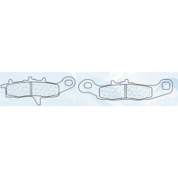 Přední brzdové destičky CL-Brakes ATV KAWASAKI KFX 450 R 2007-2008 směs ATV1