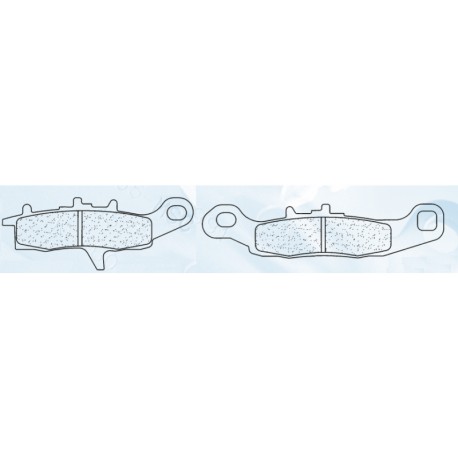 Přední brzdové destičky CL-Brakes ATV KAWASAKI KFX 450 R 2007-2008 směs ATV1