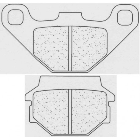 Přední brzdové destičky CL-Brakes ATV TGB/WINKING Blade 550 2009-2016 směs ATV1