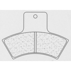 Přední brzdové destičky CL-Brakes ATV LINHAI Goon 2008-2015 směs ATV1