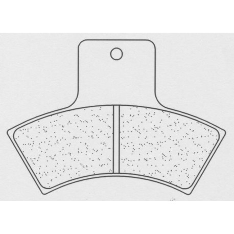 Přední brzdové destičky CL-Brakes ATV LINHAI Bighorn 2008-2015 směs ATV1