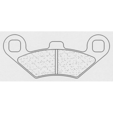Přední brzdové destičky CL-Brakes ATV POLARIS Diesel 455 4x4 1999-2001 směs ATV1