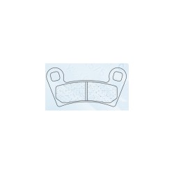 Přední brzdové destičky CL-Brakes ATV POLARIS Outlaw 525 2008-2010 směs ATV1