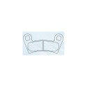 Přední brzdové destičky CL-Brakes ATV POLARIS Outlaw 525 2008-2010 směs ATV1