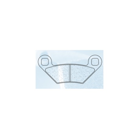Přední brzdové destičky CL-Brakes ATV POLARIS Sportsman XP 850 2009-2010 směs ATV1