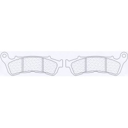Přední brzdové destičky CL-Brakes HONDA FJS 400 Silver Wing 2009-2014 směs MSC