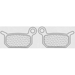 Přední brzdové destičky CL-Brakes KTM SX 65 2002-2016 směs MX10